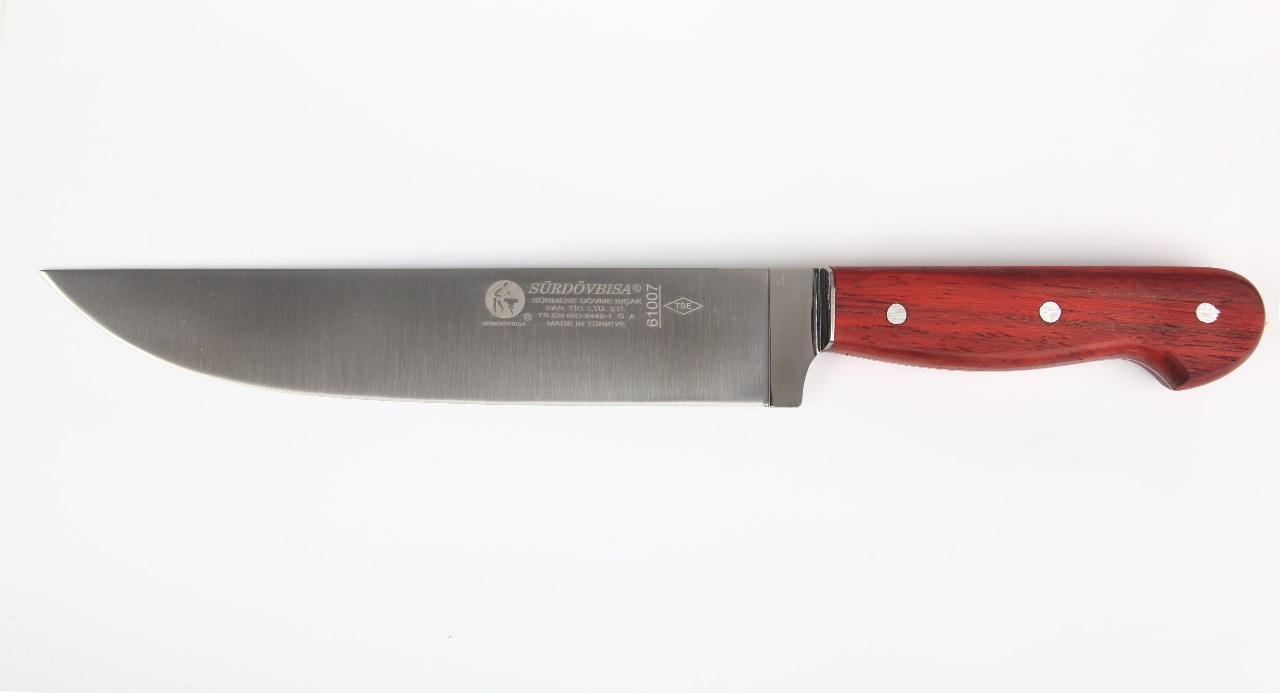 E61007 SÜRDÖVBISA Ahşap Sap Kasap Bıçağı (Kesim Bıçağı)