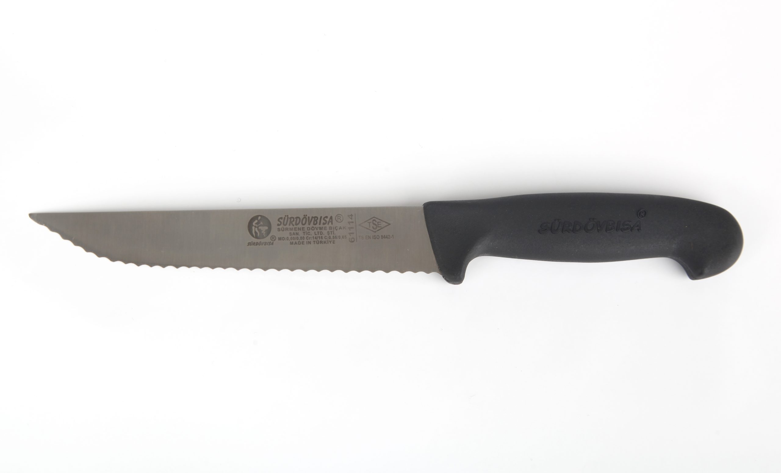 F61114 SÜRDÖVBISA Pimsiz Plastik Sap Lazer Mutfak Bıçağı