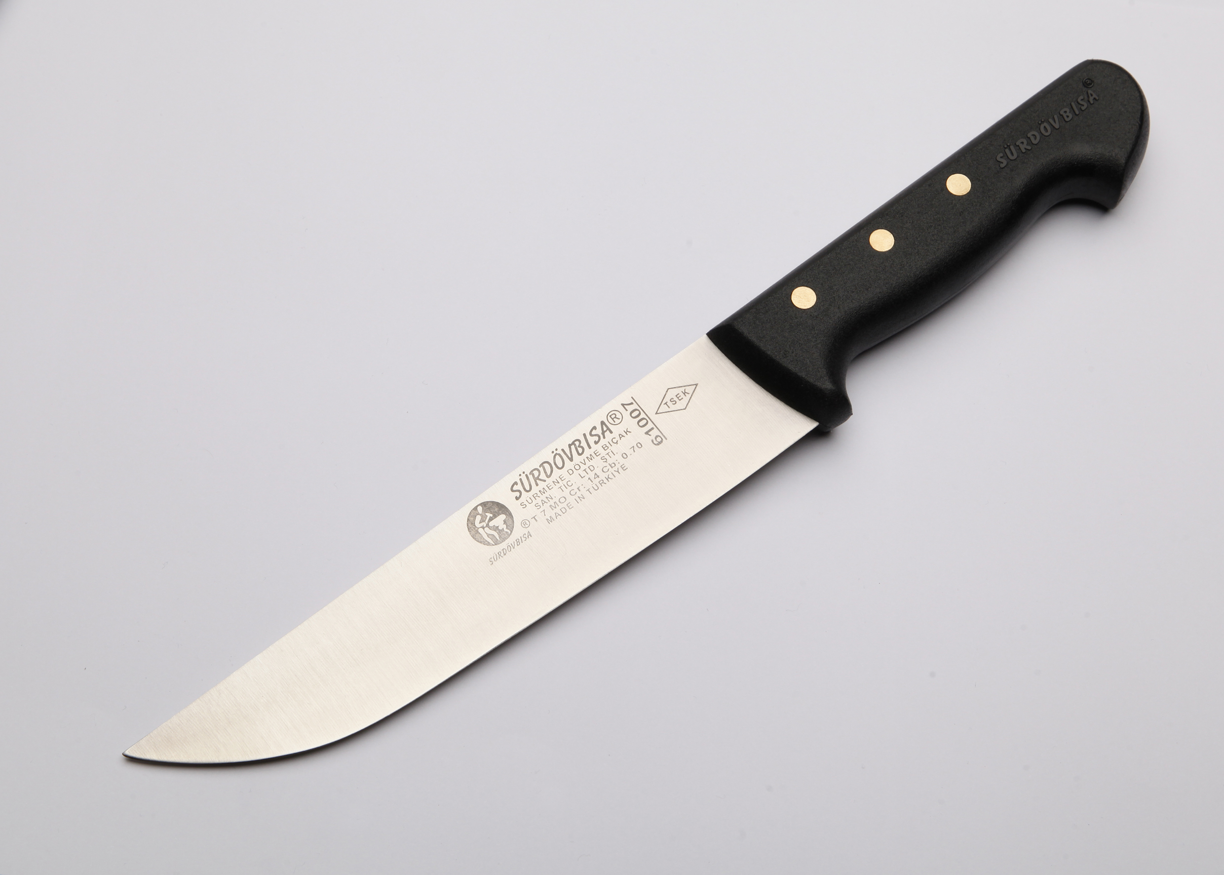 F61007 SÜRDÖVBISA Pimli Plastik Sap Kasap Bıçağı (Kesim Bıçağı)