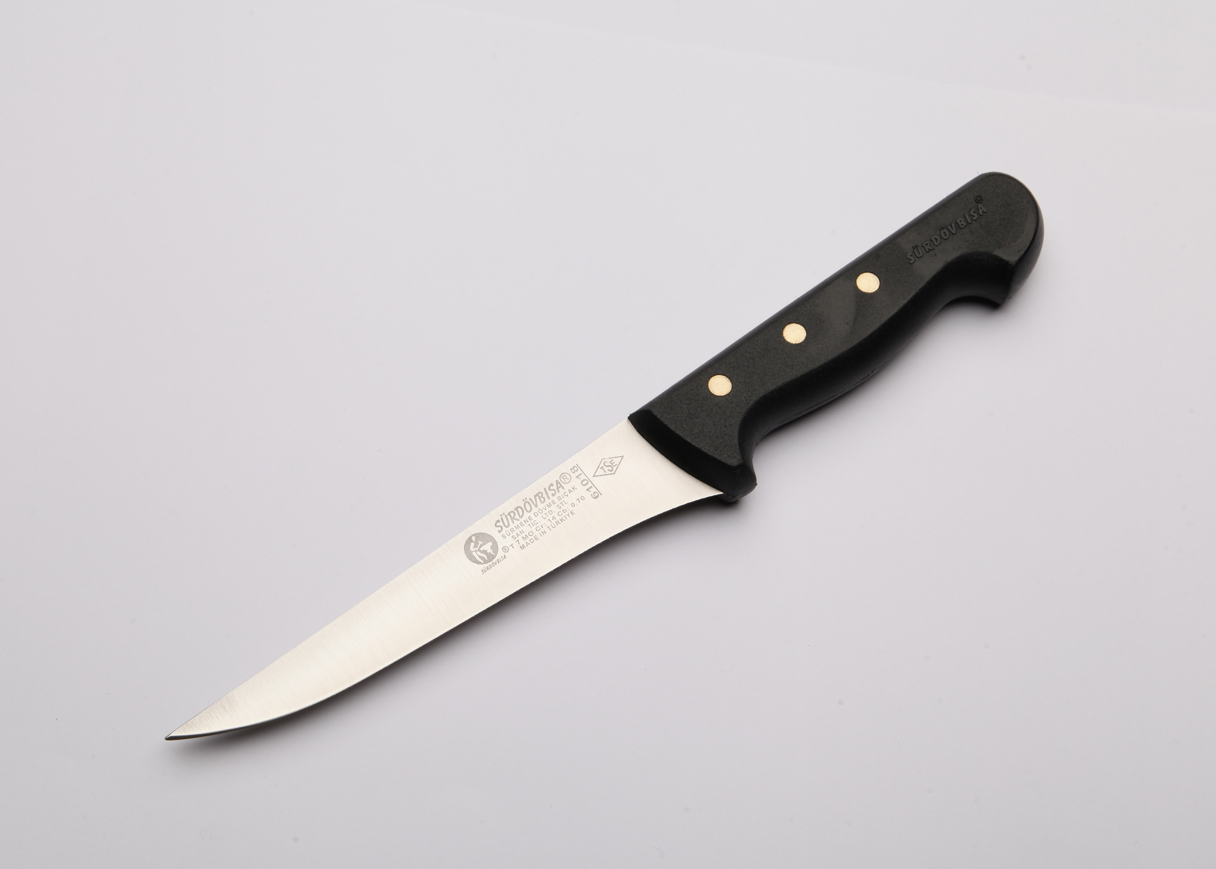 F61018 SÜRDÖVBISA  Pimli Plastik Sap Kasap Bıçağı (Sıyırma Bıçağı)