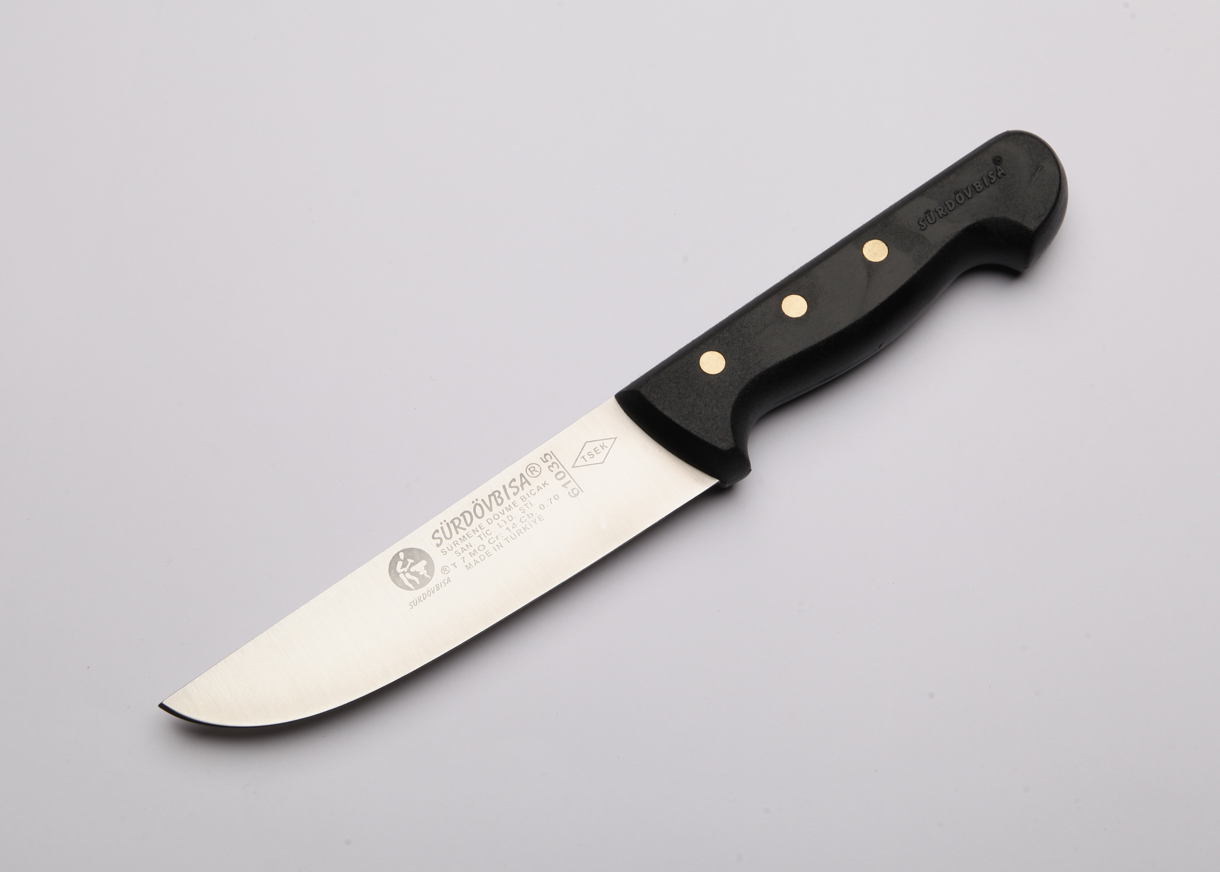 F61035 SÜRDÖVBISA Pimli Plastik Sap Kasap Bıçağı (Deri Yüzme Bıçağı )