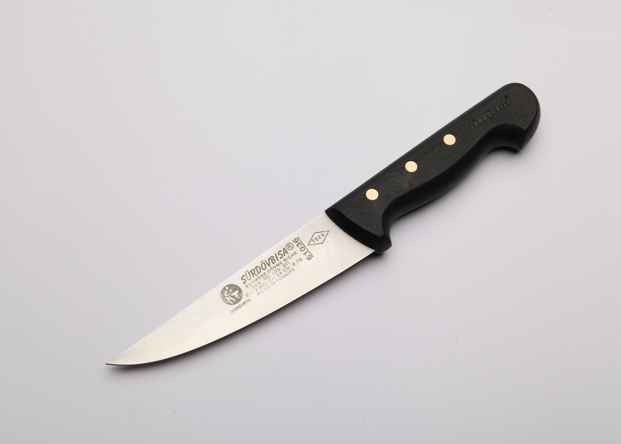 F61036 SÜRDÖVBISA Pimli Plastik Sap Kasap Bıçağı (Sıyırma Bıçağı )