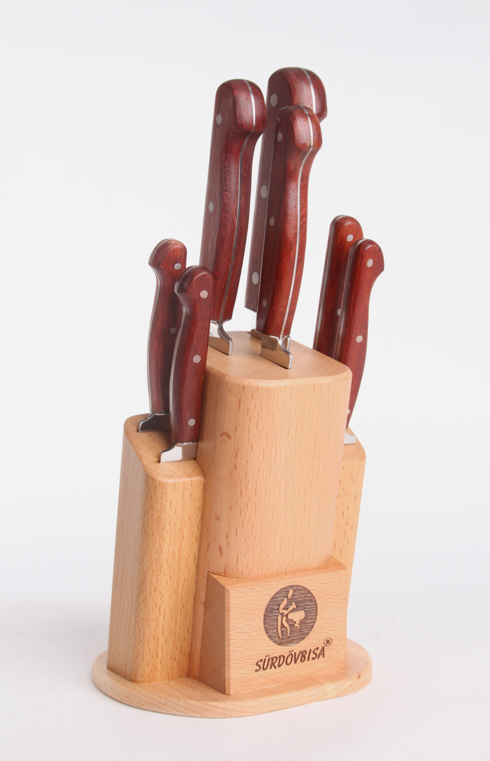 E61280 Sürdövbısa Ahşap Sap 7’li Mutfak Seti