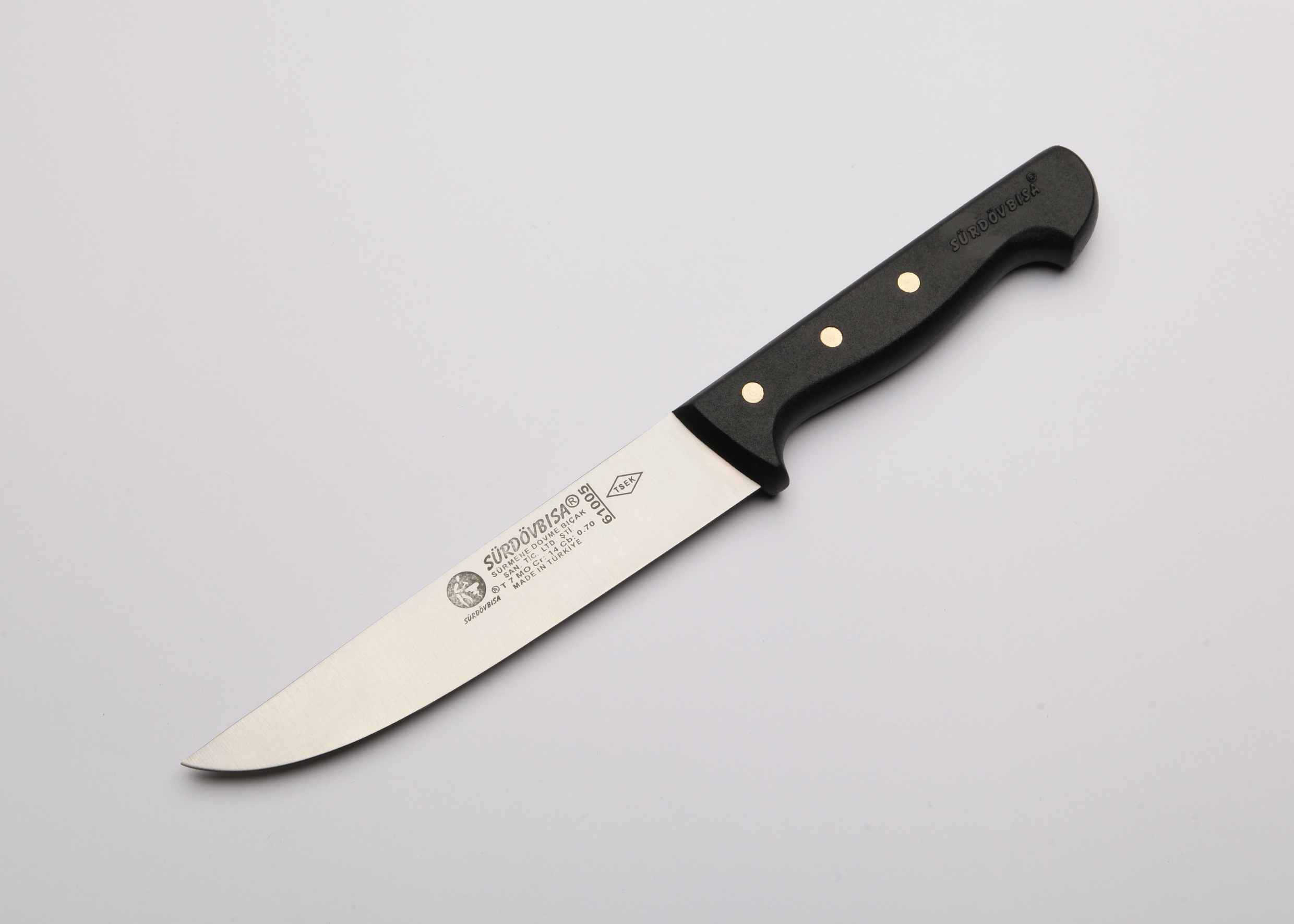 F61005 Sürdövbısa Plastik pimli sap Ekmek Bıçağı